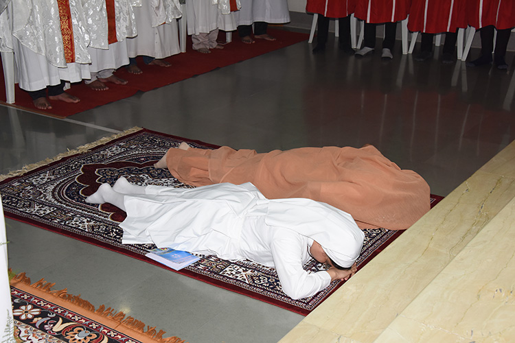 Intense Prayer Before the Final Profession