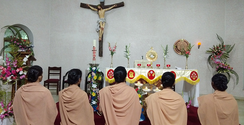 Intense Prayer Before the Final Profession