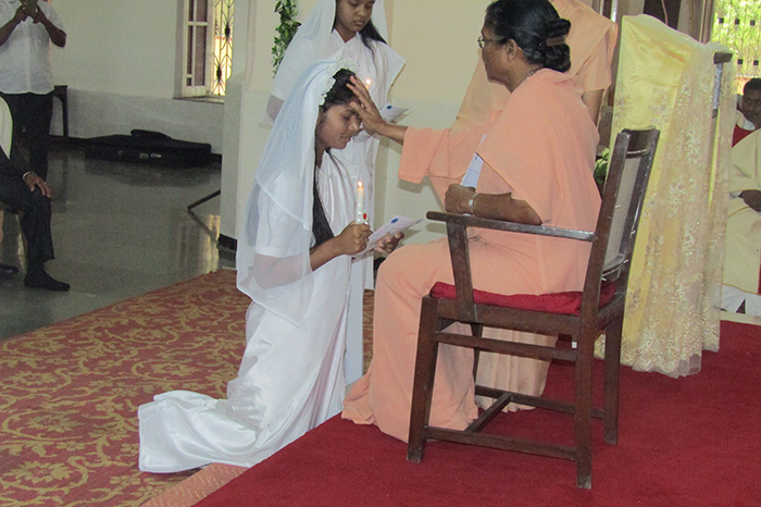 Novices Pronouncing their First Vows