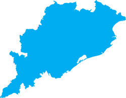 Odisha Map